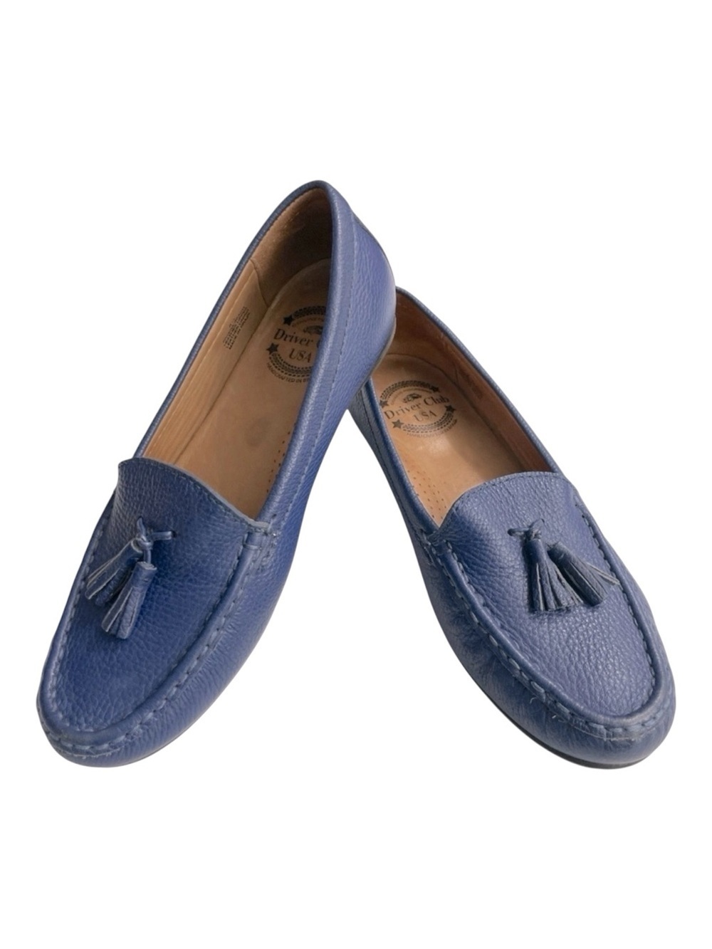 Driver Club Murray Hill Leather Loafer Blue 8.5